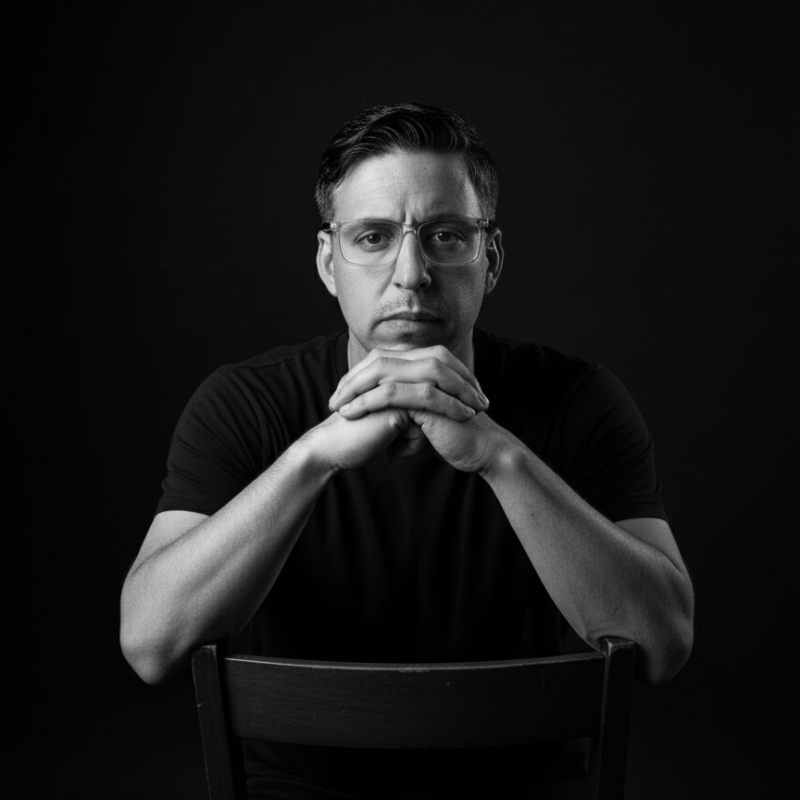 Retrato de William Castro, director de CAJA